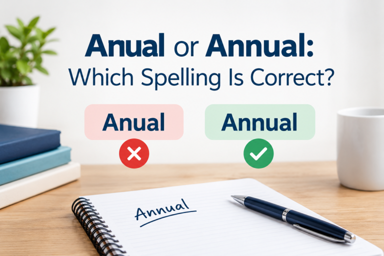 Anual or Annual