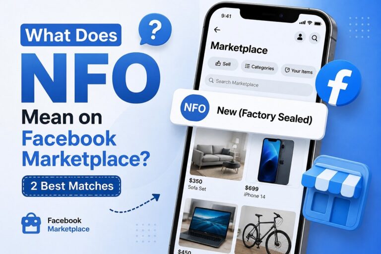 What Does NFO Mean on Facebook Marketplace